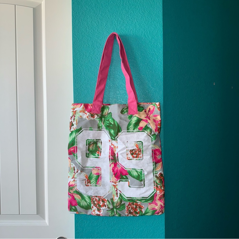 Floral Pink Tote Bag “99”